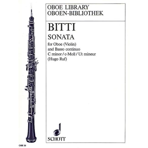 Bitti, Martino - Sonata in...
