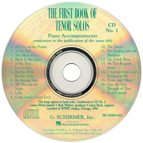 The First Book of Tenor Solos