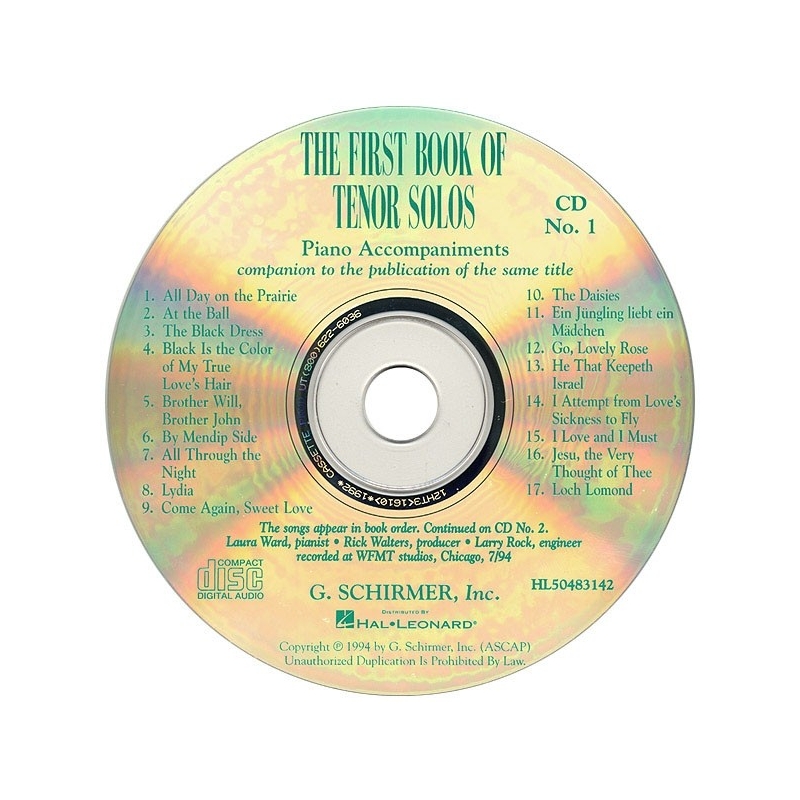 The First Book of Tenor Solos
