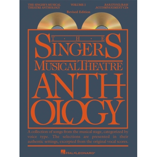 Singer's Musical Theatre Anthology – Volume 1 (Baritone/Bass) CDs only
