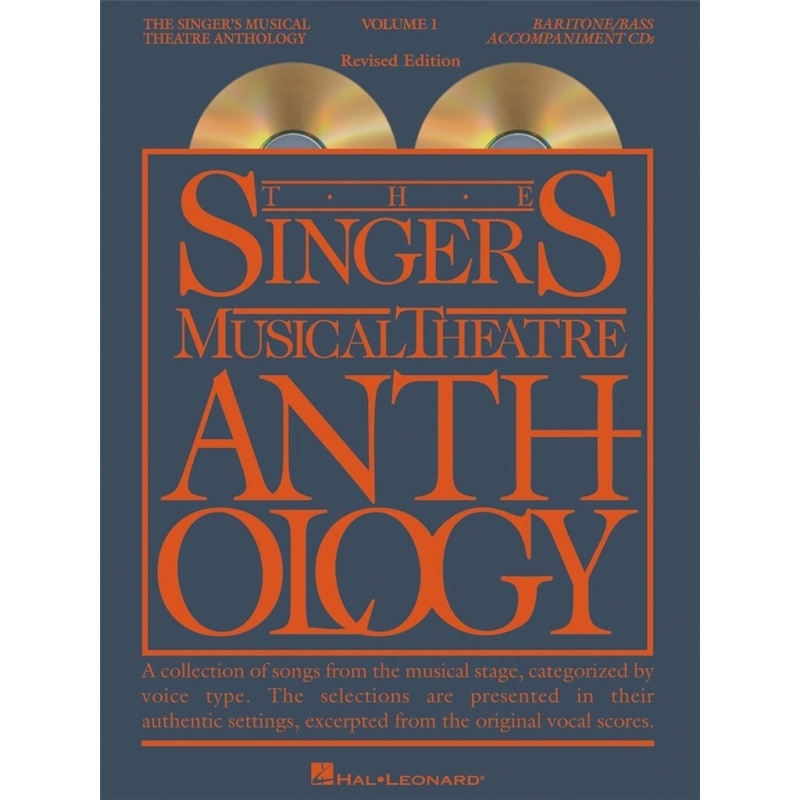 Singer's Musical Theatre Anthology – Volume 1 (Baritone/Bass) CDs only