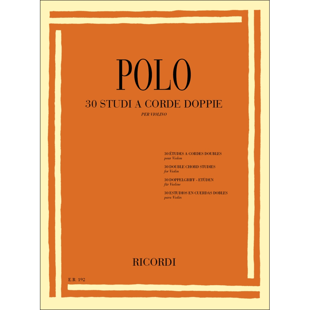 Polo, Enrico - 30 Studi a corde doppie