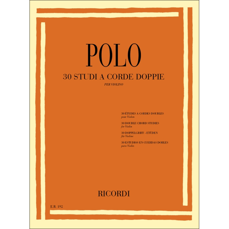 Polo, Enrico - 30 Studi a corde doppie