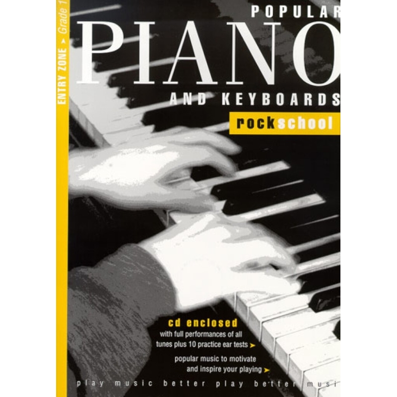 Rockschool Popular Piano And Keyboards - Grade 1