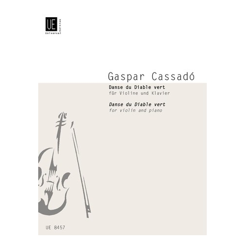 Cassadó, Gaspar - Danse du Diable vert (Dance of the Green Devil)