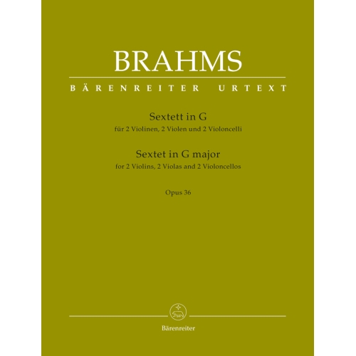 Brahms, Johannes - String Sextet in G major