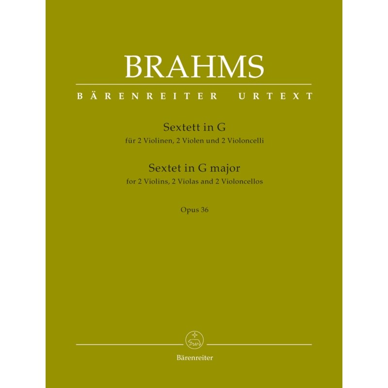 Brahms, Johannes - String Sextet in G major