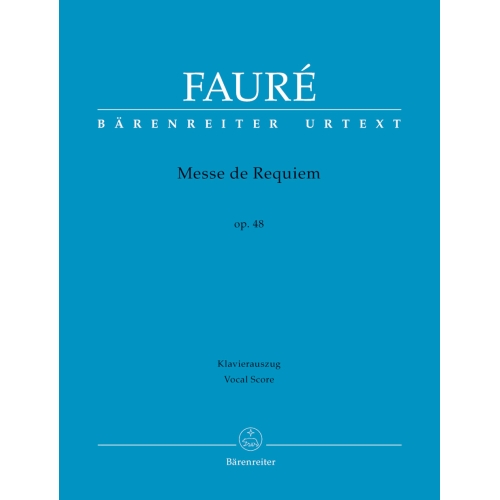 Faure, Gabriel - Messe de Requiem (vocal score)