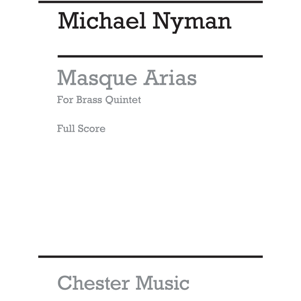 Masque Arias For Brass Quintet