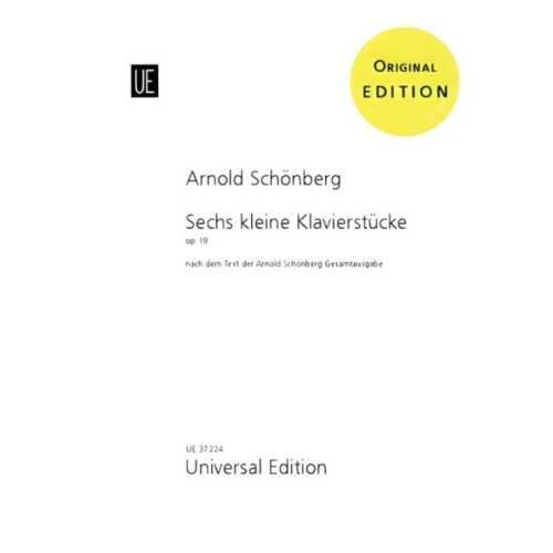 Schoenberg, Arnold - 6...