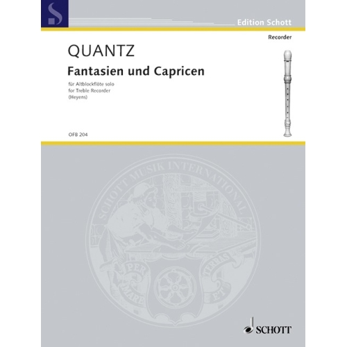 Quantz, Johann Joachim - Fantasien und Capricen