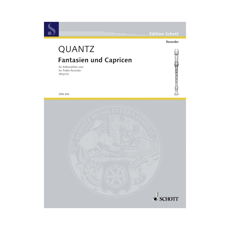 Quantz, Johann Joachim - Fantasias and Caprices 