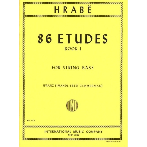 Hrabe, Josef - 86 Etudes...