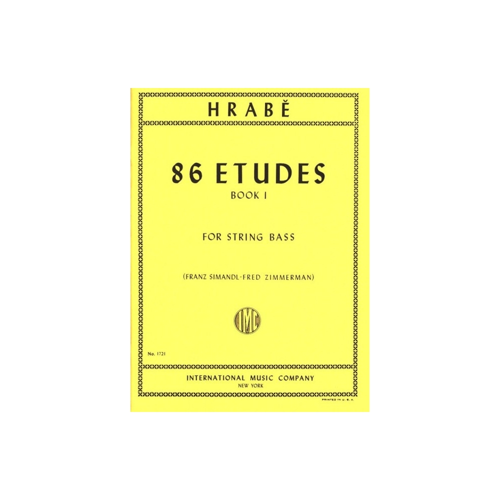 Hrabe, Josef - 86 Etudes Vol. 1 Vol. 1