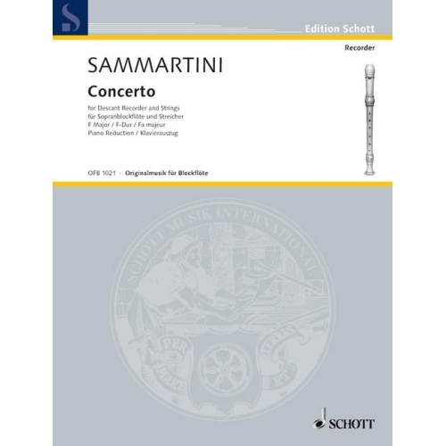 Sammartini, Giuseppe - Concerto in F major