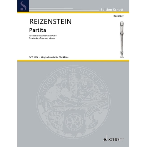 Reizenstein, Franz - Partita for Treble Recorder