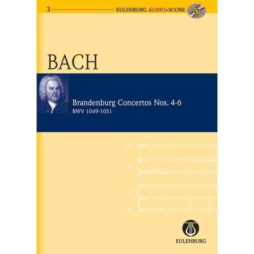 Bach, J.S - Brandenburg Concertos 4-6 BWV 1049/1050/1051