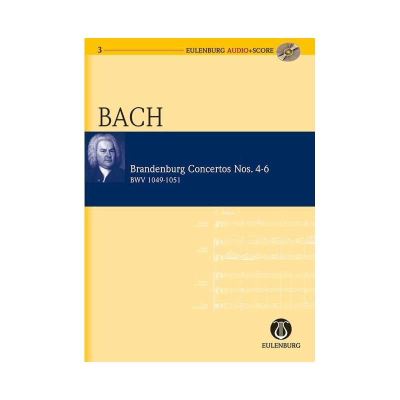 Bach, J.S - Brandenburg Concertos 4-6 BWV 1049/1050/1051