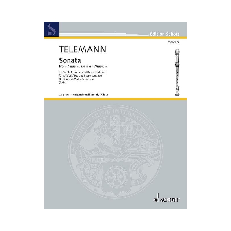 Telemann, Georg Philipp - Sonata D minor