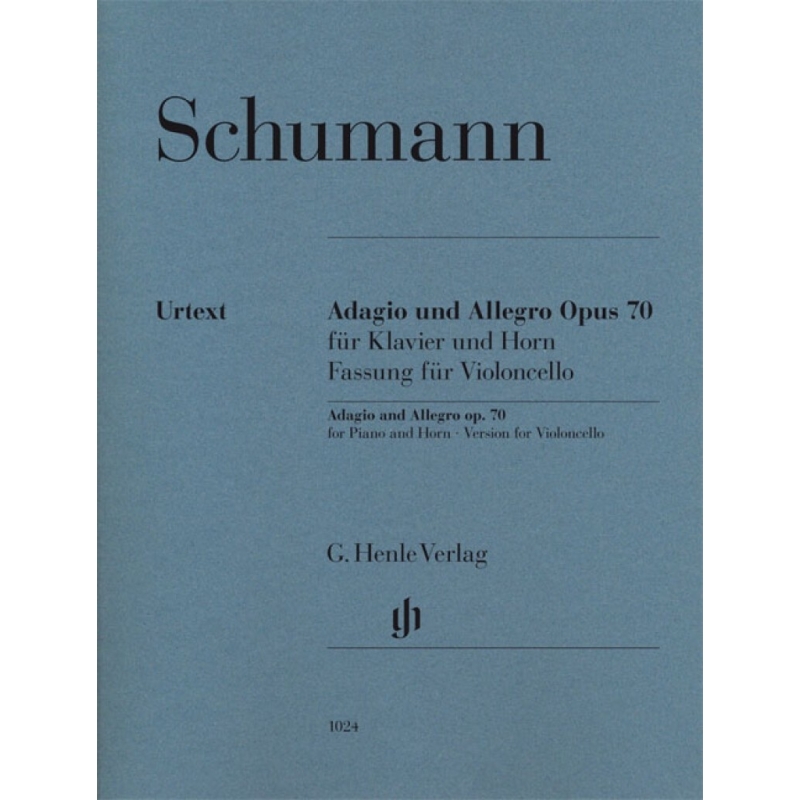 Schumann, Robert - Adagio and Allegro for Piano and Horn op. 70 