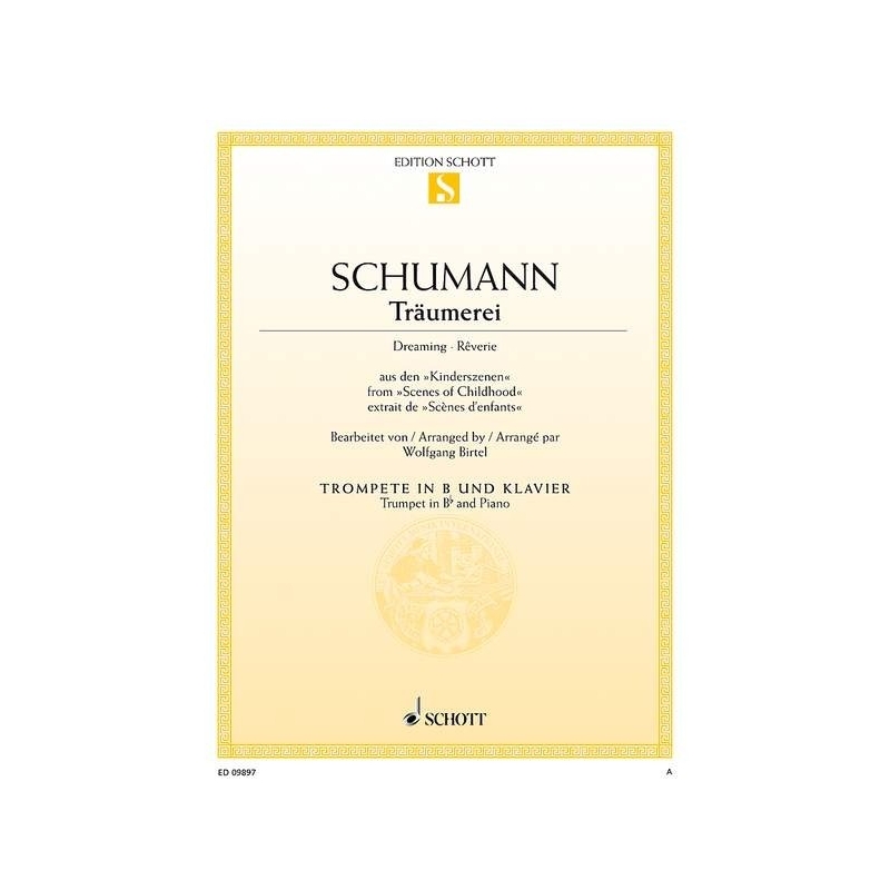 Schumann, Robert - Traumerei, Op 15 No. 7