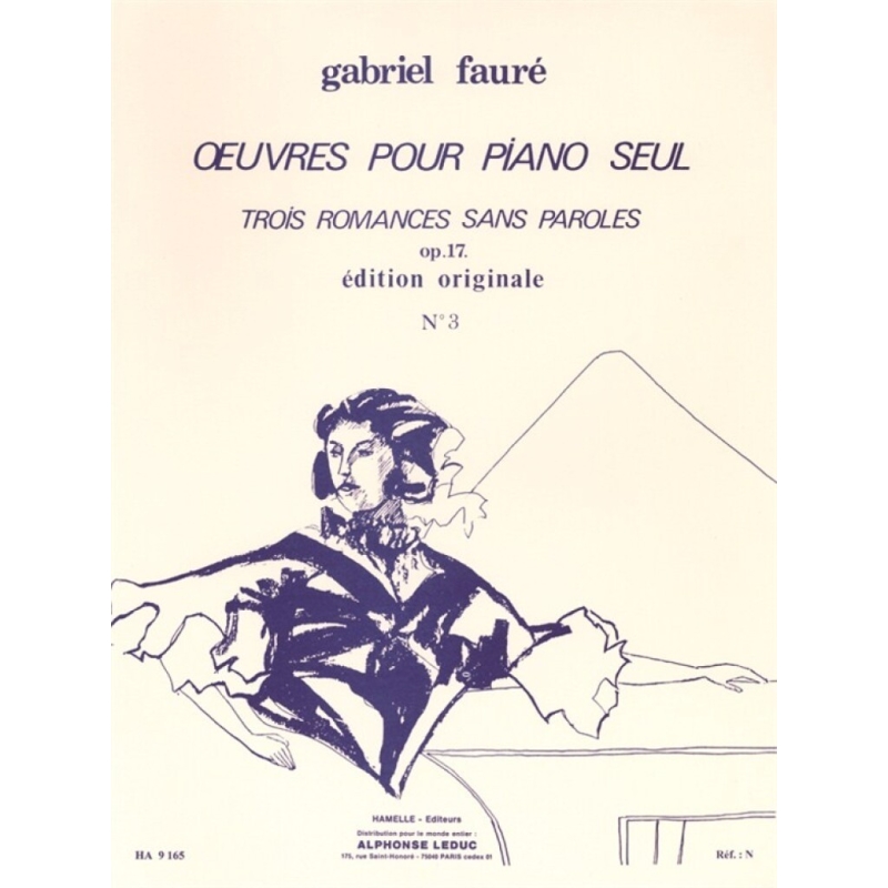 Fauré, Gabriel - Romance Sans Paroles Op.17, No.3 In A Flat Major