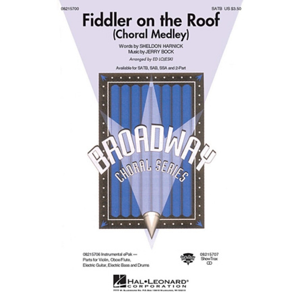 Fiddler on the Roof (Choral Medley)