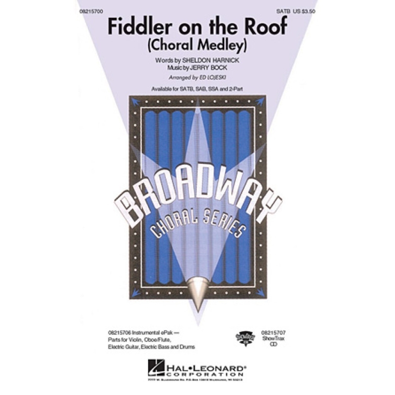 Fiddler on the Roof (Choral Medley)