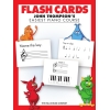 John Thompson's Easiest Piano Course Flash Cards