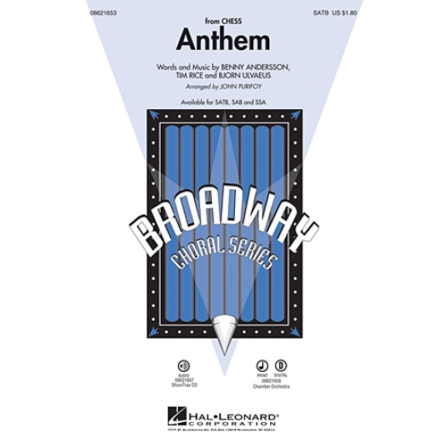Josh Groban: Anthem (Chess) - SATB