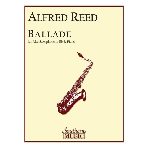 Reed, A. - Ballade for Alto...