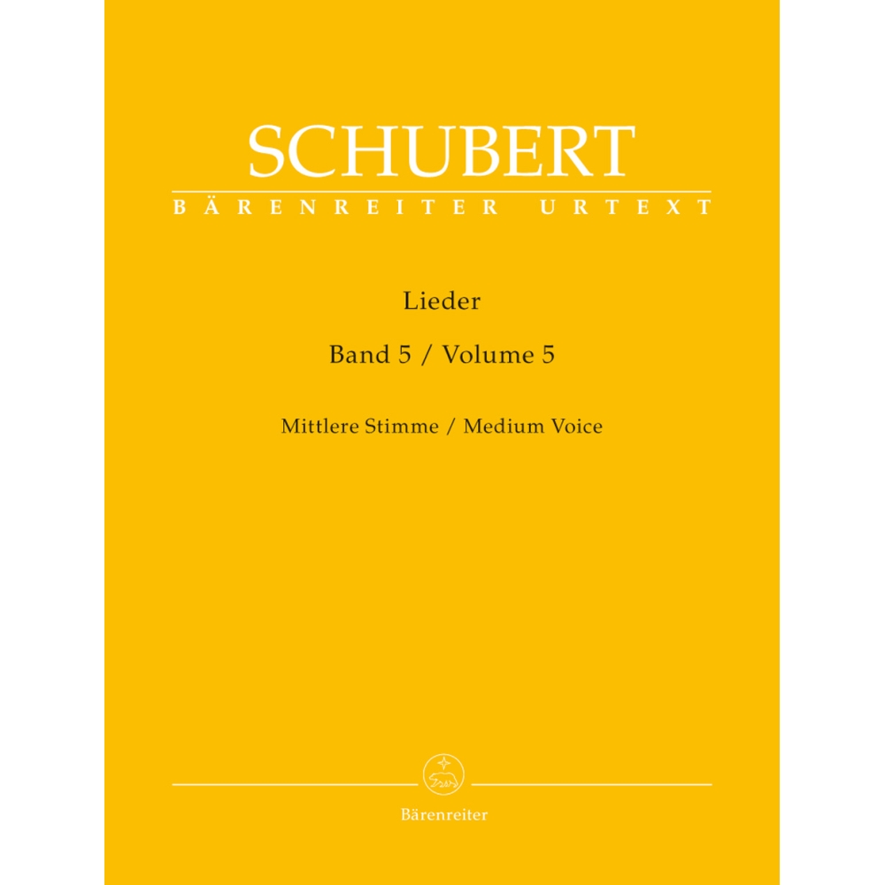 Schubert, Franz - Lieder Volume 5, Medium Voice