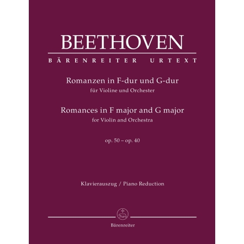 Beethoven, Ludwig van - Romances in F and G major