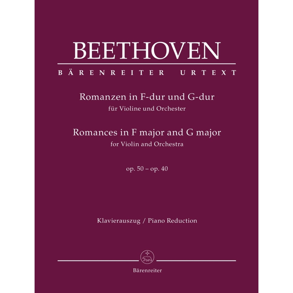 Beethoven, Ludwig van - Romances in F and G major