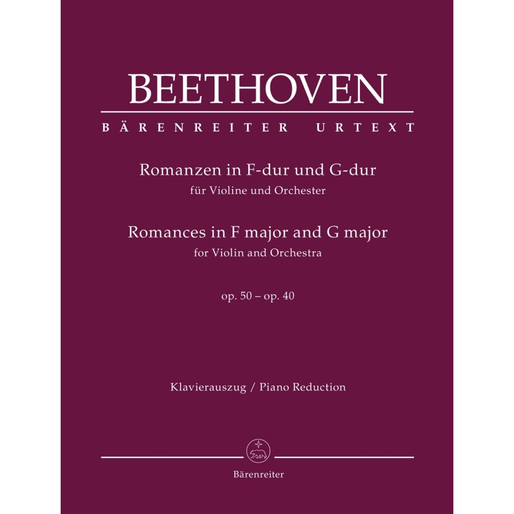 Beethoven, Ludwig van - Romances in F and G major