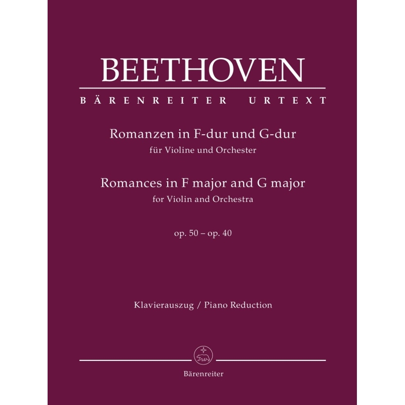 Beethoven, Ludwig van - Romances in F and G major