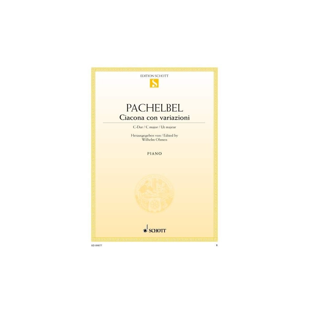 Pachelbel, Johann - Ciacona con variazioni
