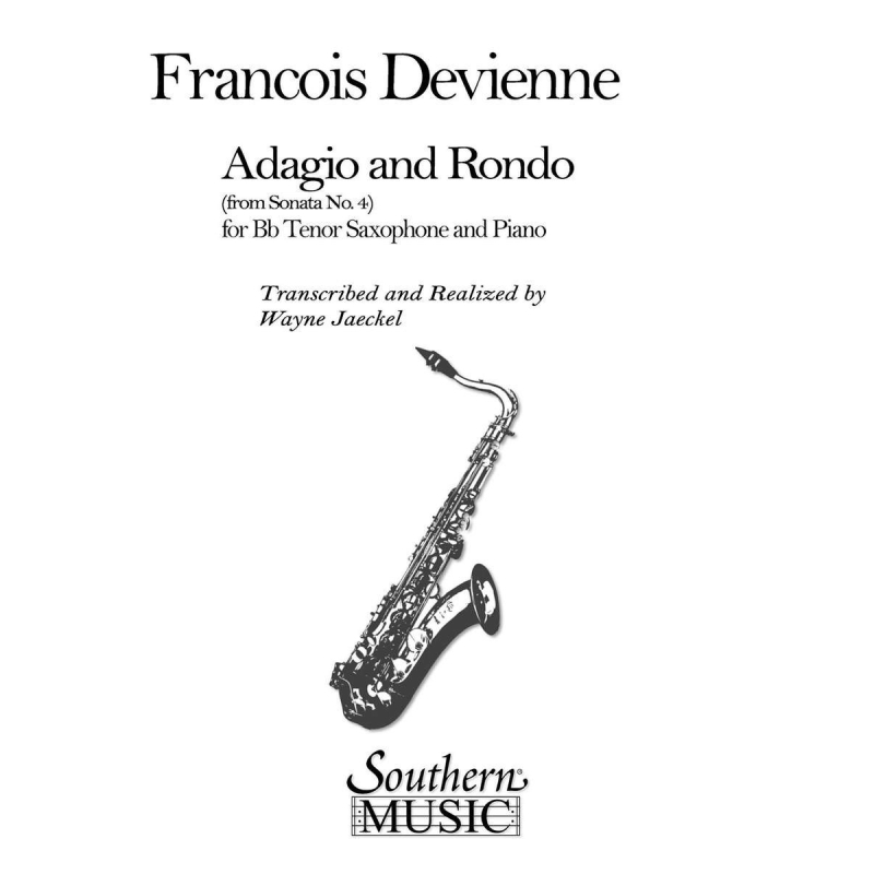 Devienne, F. - Adagio and Rondo for Tenor Saxophone