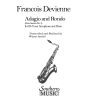 Devienne, F. - Adagio and Rondo for Tenor Saxophone