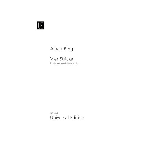 Berg, Alban - 4 Pieces op. 5