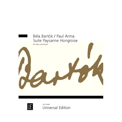 Bartók, Béla - Suite Paysanne Hongroise