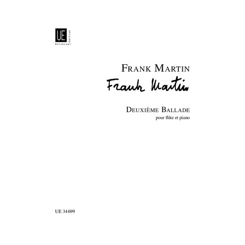 Martin, Frank - Deuxième Ballade