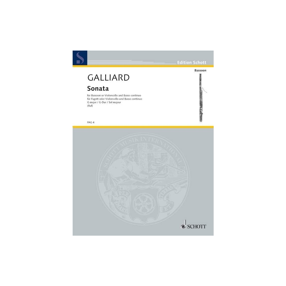 Galliard Sonata in G major for Bassoon
