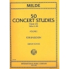 Milde, Ludwig - 50 Concert Studies Op. 26: Volume 1