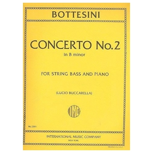 Bottesini, Giovanni - Concerto No. 2 in B minor for Double Bass and Piano