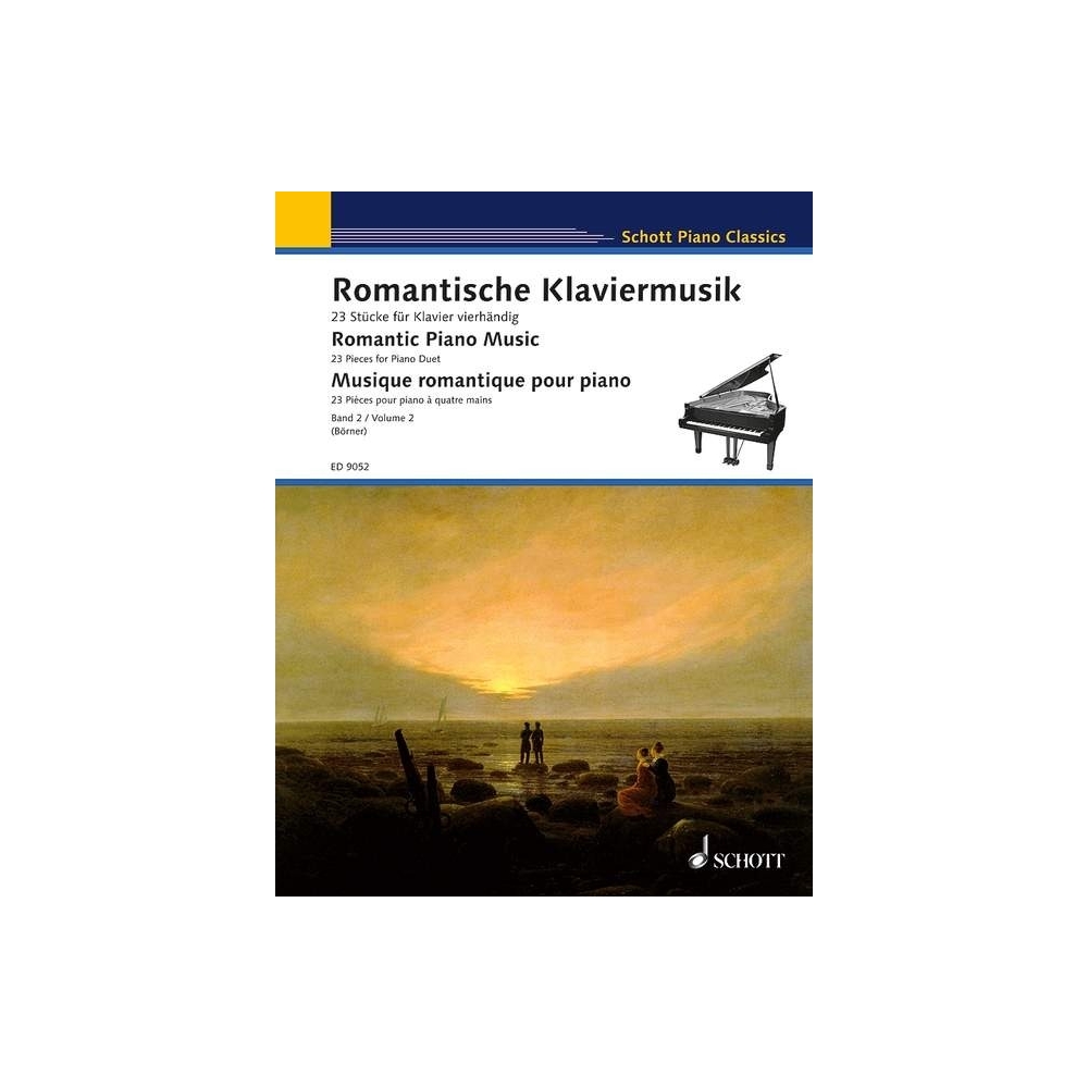 Romantic Piano Music. 23 Pieces for Piano Duet, Vol 2