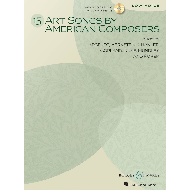 15 Art Songs by American Composers 