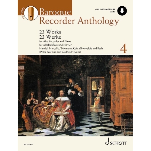 Baroque Recorder Anthology - Volume Four (Includes Audio Download)