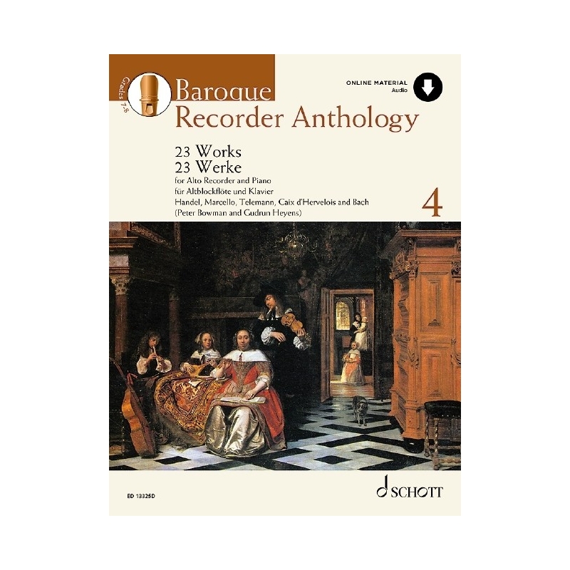 Baroque Recorder Anthology - Volume Four (Includes Audio Download)