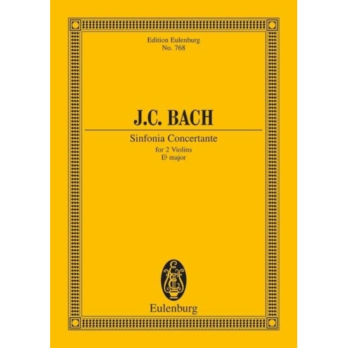 Bach, J.C - Sinfonia Concertante Eb Major